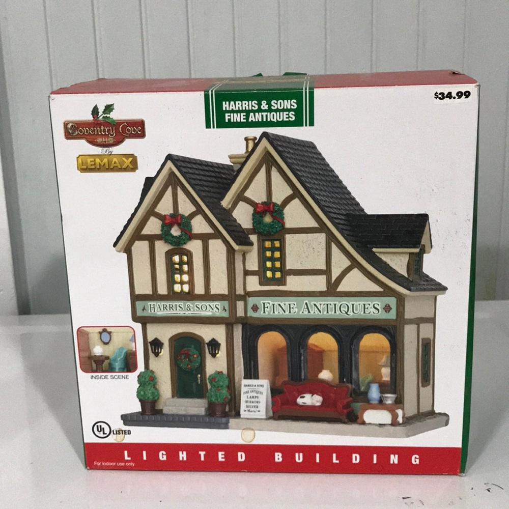LEMAX Coventry Cove fine antiques Christmas
